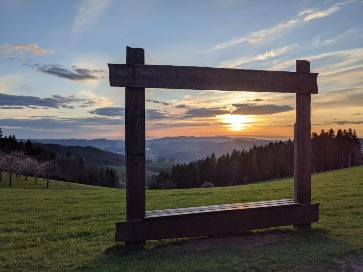 Ferienwohnung Mit Komfort Oberharmersbach Exterior foto